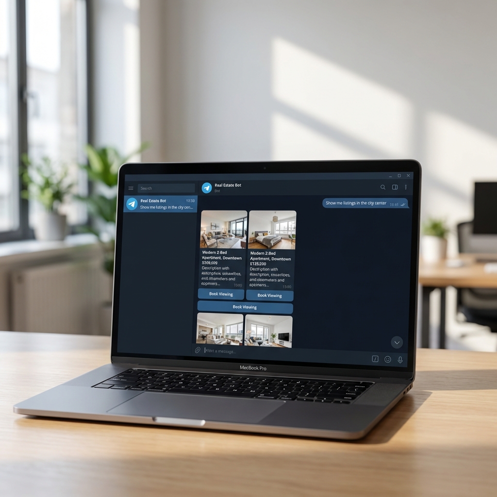 Telegram бот на компьютере